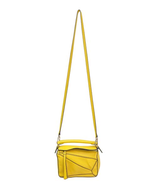 LOEWE（ロエベ）LOEWE (ロエベ) パズルバッグ ミニ イエロー サイズ:ミニの古着・服飾アイテム