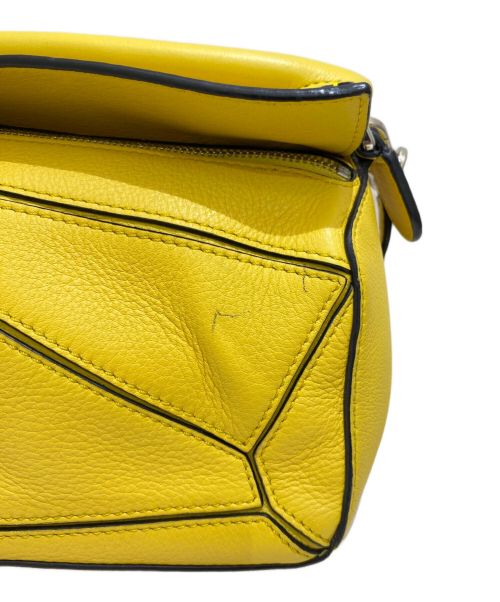 LOEWE（ロエベ）LOEWE (ロエベ) パズルバッグ ミニ イエロー サイズ:ミニの古着・服飾アイテム