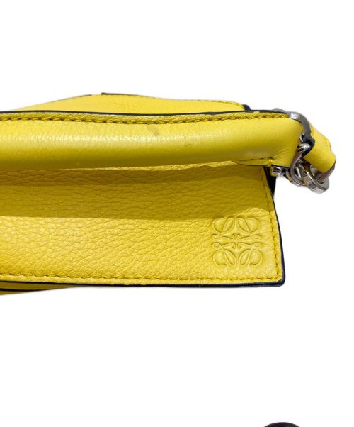 LOEWE（ロエベ）LOEWE (ロエベ) パズルバッグ ミニ イエロー サイズ:ミニの古着・服飾アイテム