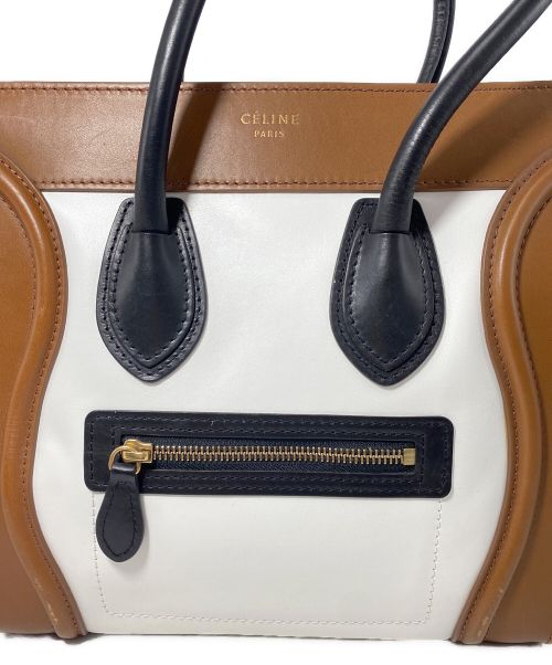 CELINE（セリーヌ）CELINE (セリーヌ) luggage micro/hand bag (ラゲージマイクロ/ハンドバッグ)の古着・服飾アイテム