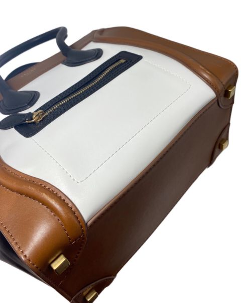 CELINE（セリーヌ）CELINE (セリーヌ) luggage micro/hand bag (ラゲージマイクロ/ハンドバッグ)の古着・服飾アイテム