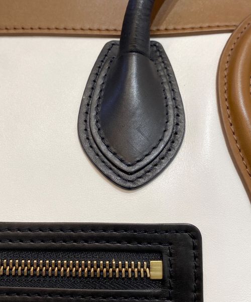 CELINE（セリーヌ）CELINE (セリーヌ) luggage micro/hand bag (ラゲージマイクロ/ハンドバッグ)の古着・服飾アイテム