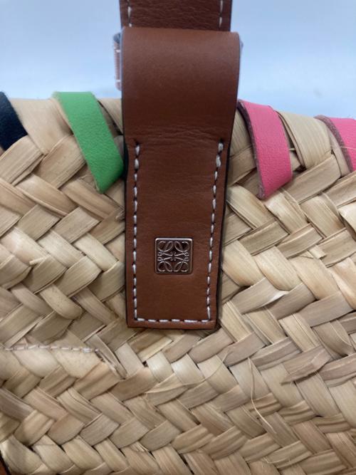 LOEWE（ロエベ）LOEWE (ロエベ) アナグラムストローバッグＭ サイズ:-の古着・服飾アイテム