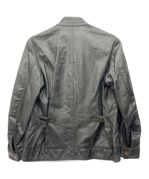 BELSTAFF（ベルスタッフ）BELSTAFF (ベルスタッフ) Leather Brad Jacket ブラック サイズ:Sの古着・服飾アイテム