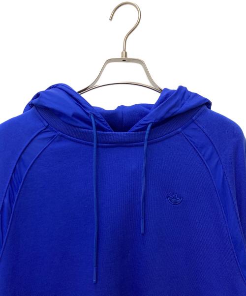adidas（アディダス）adidas (アディダス) クリンクルナイロン パーカー HR5456 ブルー サイズ:L 未使用品の古着・服飾アイテム