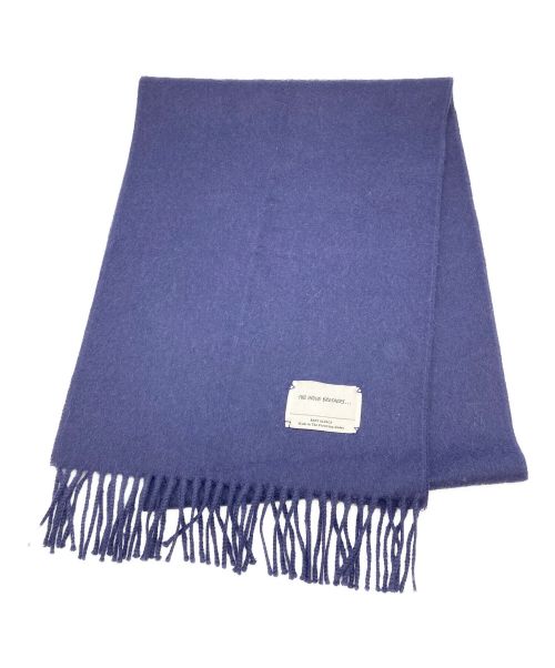 THE INOUE BROTHERS（イノウエブラザーズ）THE INOUE BROTHERS (イノウエブラザーズ) ベビーアルパカマフラー ネイビーの古着・服飾アイテム