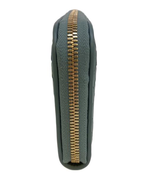 BOTTEGA VENETA（ボッテガベネタ）BOTTEGA VENETA (ボッテガベネタ) ラウンドファスナー長財布 グレーの古着・服飾アイテム