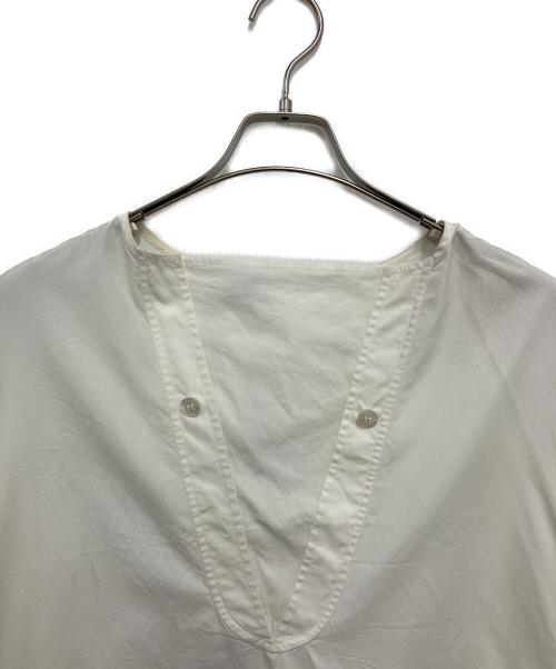 HERMES（エルメス）HERMES (エルメス) プルオーバーシャツ ホワイト サイズ:40の古着・服飾アイテム