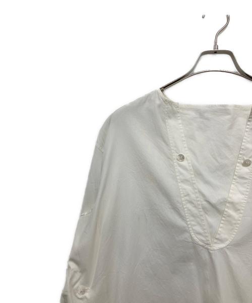 HERMES（エルメス）HERMES (エルメス) プルオーバーシャツ ホワイト サイズ:40の古着・服飾アイテム