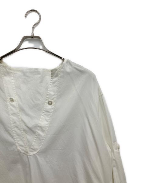 HERMES（エルメス）HERMES (エルメス) プルオーバーシャツ ホワイト サイズ:40の古着・服飾アイテム