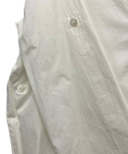 HERMES（エルメス）HERMES (エルメス) プルオーバーシャツ ホワイト サイズ:40の古着・服飾アイテム