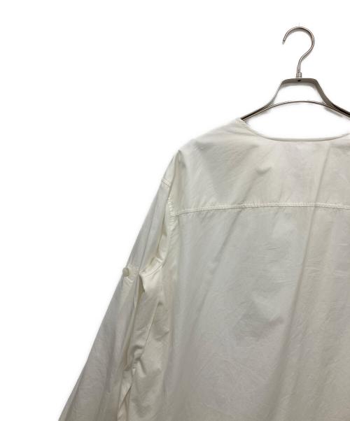 HERMES（エルメス）HERMES (エルメス) プルオーバーシャツ ホワイト サイズ:40の古着・服飾アイテム