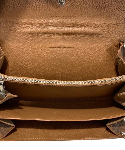 Maison Margiela（メゾンマルジェラ）Maison Margiela (メゾンマルジェラ) ショルダーウォレット ブラウンの古着・服飾アイテム