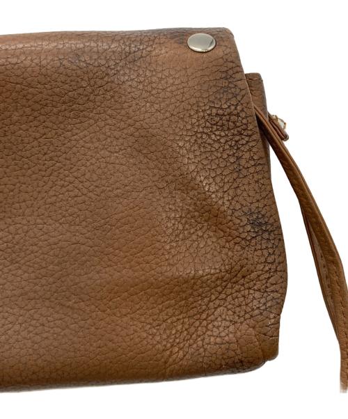 Maison Margiela（メゾンマルジェラ）Maison Margiela (メゾンマルジェラ) ショルダーウォレット ブラウンの古着・服飾アイテム