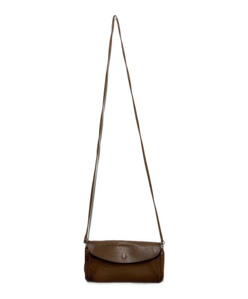 Maison Margiela（メゾンマルジェラ）Maison Margiela (メゾンマルジェラ) ショルダーウォレット ブラウンの古着・服飾アイテム