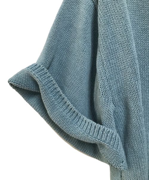 Edwina Horl（エドウィナ ホール）Edwina Horl (エドウィナ ホール) Edwina Horl KNIT ブルー サイズ:Sの古着・服飾アイテム