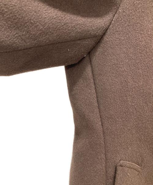 BEAUTY&YOUTH（ビューティーアンドユース）BEAUTY&YOUTH (ビューティーアンドユース) ソリッド メルトン チェスターコート ブラウン サイズ:Sの古着・服飾アイテム