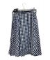 POLO RALPH LAUREN (ポロ・ラルフローレン) リネンラップスカート ブルー×ホワイト サイズ:XS：5000円
