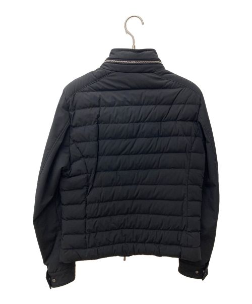 MOORER（ムーレー）MOORER (ムーレー) FILIPPO  ダウン切替ブルゾン 258-41814 ブラック サイズ:44の古着・服飾アイテム