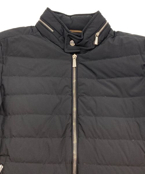 MOORER（ムーレー）MOORER (ムーレー) FILIPPO  ダウン切替ブルゾン 258-41814 ブラック サイズ:44の古着・服飾アイテム