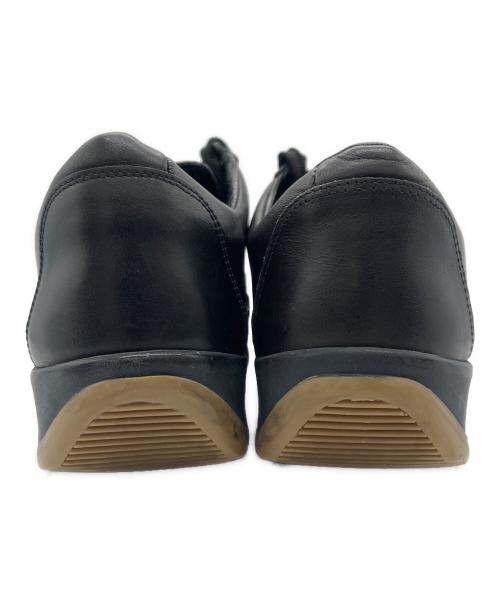 LOUIS VUITTON（ルイ ヴィトン）LOUIS VUITTON (ルイ ヴィトン) レザースニーカー ブラック サイズ:35の古着・服飾アイテム