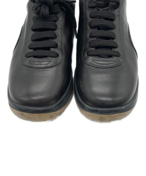 LOUIS VUITTON（ルイ ヴィトン）LOUIS VUITTON (ルイ ヴィトン) レザースニーカー ブラック サイズ:35の古着・服飾アイテム