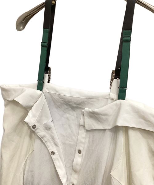 TOGA PULLA（トーガ プルラ）TOGA PULLA (トーガ プルラ) SATIN WESTERN DRESS ホワイト サイズ:38の古着・服飾アイテム