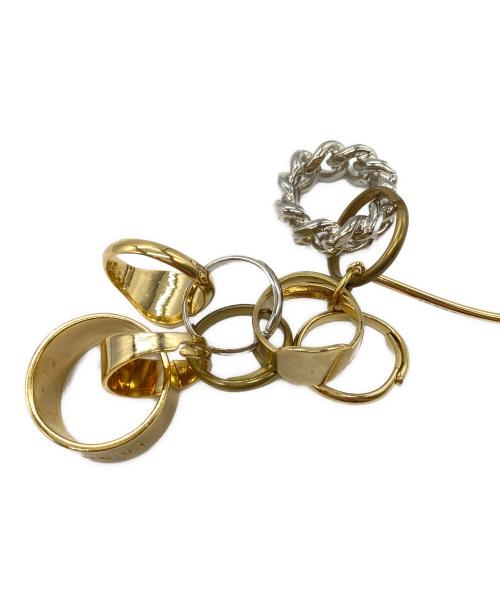 sacai（サカイ）sacai (サカイ) シングルイヤーカフ ゴールドの古着・服飾アイテム