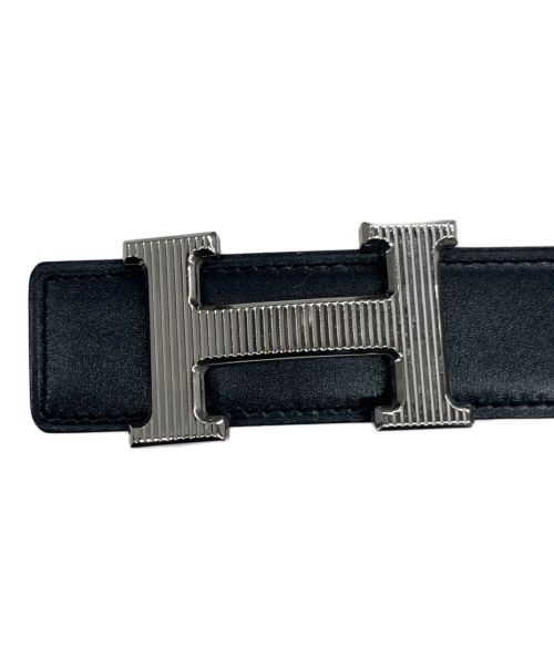 HERMES（エルメス）HERMES (エルメス) Hバックルベルト ブラック サイズ:85の古着・服飾アイテム