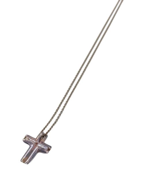 TIFFANY & Co.（ティファニー）TIFFANY & Co. (ティファニー) テンダネスハートクロスネックレス シルバーの古着・服飾アイテム