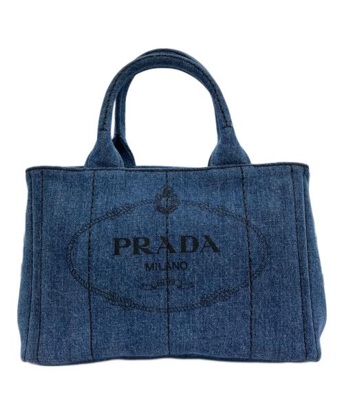 PRADA（プラダ）PRADA (プラダ) デニム2WAYバッグ インディゴ サイズ:-の古着・服飾アイテム
