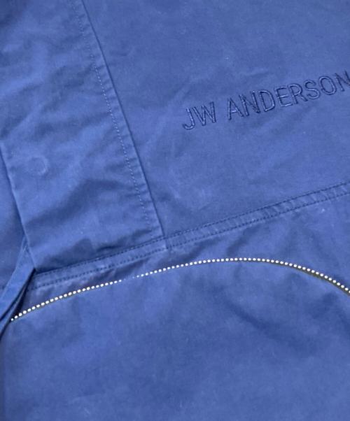 J.W.ANDERSON（ジェイダブリューアンダーソン）J.W.ANDERSON (ジェイダブリューアンダーソン) キャップスタイル ポケット ジャケット ネイビー サイズ:Sの古着・服飾アイテム