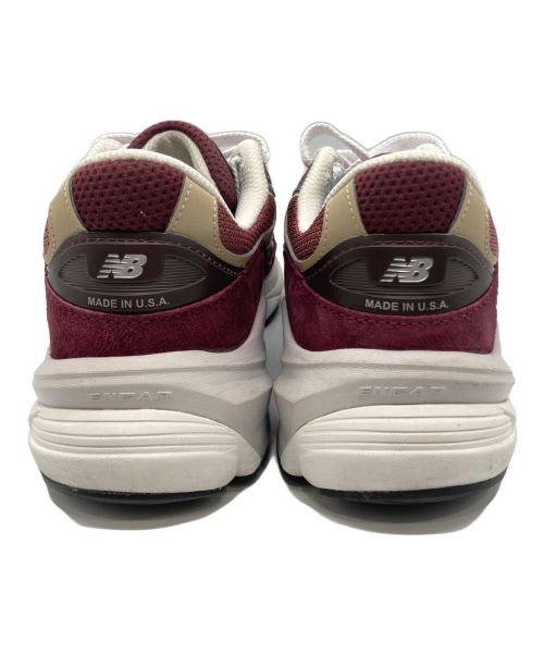 NEW BALANCE（ニューバランス）NEW BALANCE (ニューバランス) 990v6 ボルドー サイズ:US9.5 / CM27.5の古着・服飾アイテム