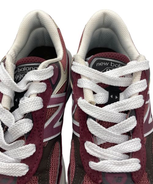 NEW BALANCE（ニューバランス）NEW BALANCE (ニューバランス) 990v6 ボルドー サイズ:US9.5 / CM27.5の古着・服飾アイテム