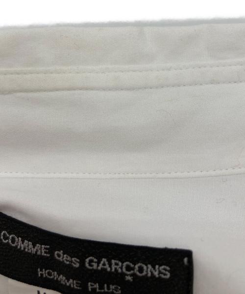 COMME des GARCONS HOMME PLUS（コムデギャルソンオムプリュス）COMME des GARCONS HOMME PLUS (コムデギャルソンオムプリュス) ロングシャツ ホワイト サイズ:Sの古着・服飾アイテム