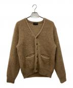 the anthologyアンソロジー）の古着「モヘアカーディガン」｜ブラウン
