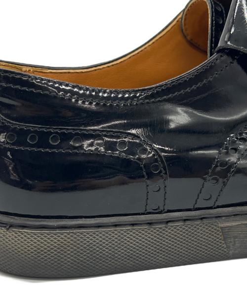 HERMES（エルメス）HERMES (エルメス) エナメルシューズ ブラック サイズ:42.5の古着・服飾アイテム