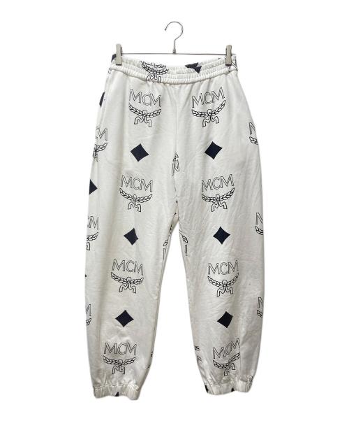 PHENOMENON（フェノメノン）PHENOMENON (フェノメノン) MCM (エムシーエム) スウェットパンツ ホワイト サイズ:Mの古着・服飾アイテム
