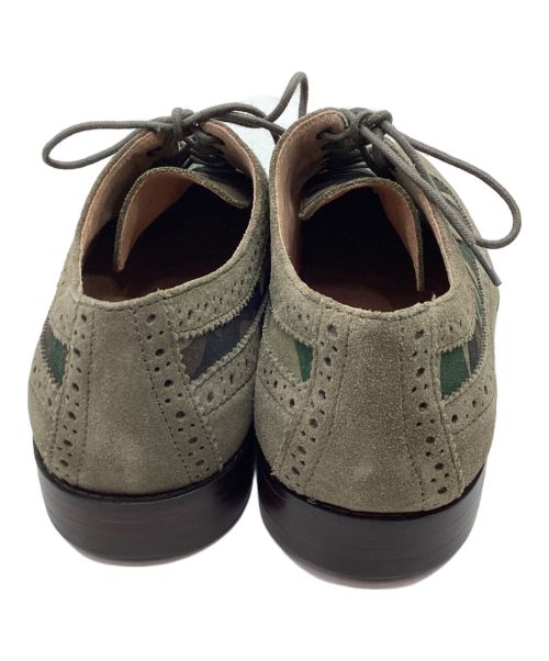 POLO RALPH LAUREN（ポロ・ラルフローレン）POLO RALPH LAUREN (ポロ・ラルフローレン) ウィングチップシューズ オリーブ サイズ:-の古着・服飾アイテム