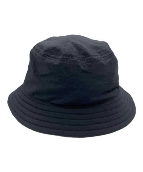 beautiful people（ビューティフルピープル）beautiful people (ビューティフルピープル) リバーシブルオーガンジーバケットハット ブラックの古着・服飾アイテム