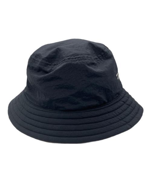 beautiful people（ビューティフルピープル）beautiful people (ビューティフルピープル) リバーシブルオーガンジーバケットハット ブラックの古着・服飾アイテム