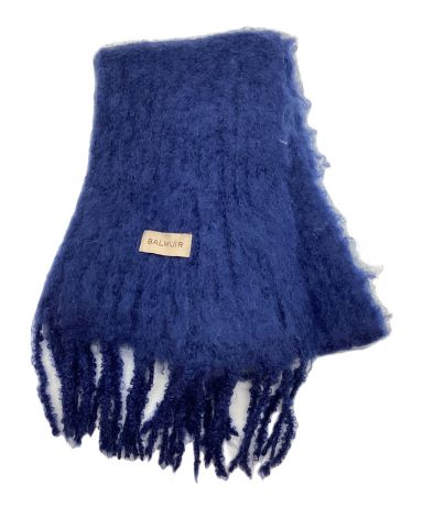 中古・古着通販】BALMUIR (バルミュール) キッドモヘアストール ブルー