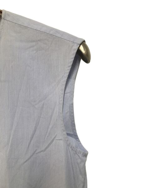 YOKO CHAN（ヨーコチャン）YOKO CHAN (ヨーコチャン) ノースリーブブラウス スカイブルー サイズ:38の古着・服飾アイテム