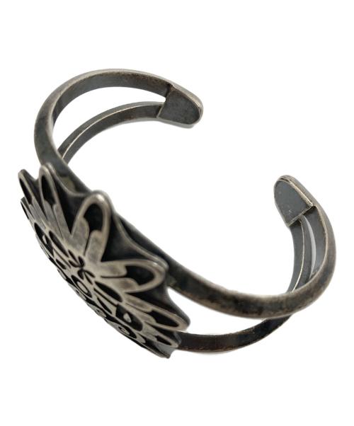 ノーブランド（ノーブランド）ノーブランド (ノーブランド) オーバーレイバングル シルバーの古着・服飾アイテム