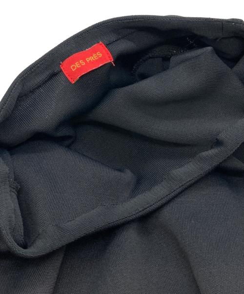 DES PRES（デ プレ）DES PRES (デ プレ) ポリエステルスムース クルーネックワンピース ブラック サイズ:36の古着・服飾アイテム