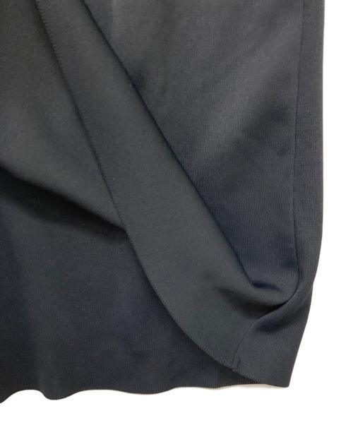 DES PRES（デ プレ）DES PRES (デ プレ) ポリエステルスムース クルーネックワンピース ブラック サイズ:36の古着・服飾アイテム