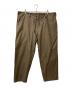Yohji Yamamoto pour homme（ヨウジヤマモト プールオム）の古着「コットンスレキ紐パンツ HD-P06-002」｜ブラウン