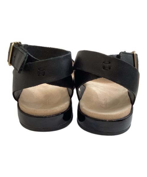 CLARKS（クラークス）CLARKS (クラークス) Botanic Ivy ブラック サイズ:22.5ｃｍの古着・服飾アイテム