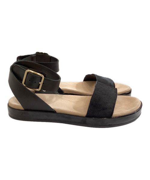 CLARKS（クラークス）CLARKS (クラークス) Botanic Ivy ブラック サイズ:22.5ｃｍの古着・服飾アイテム