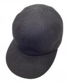 CFCLシーエフシーエル）の古着「MESH KNIT BASEBALL CAP」｜ブラック